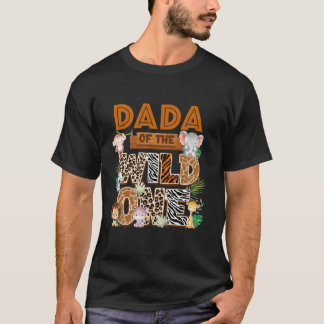 Camiseta Dadá De Las Mamáes De La Familia De Un Niño Safari