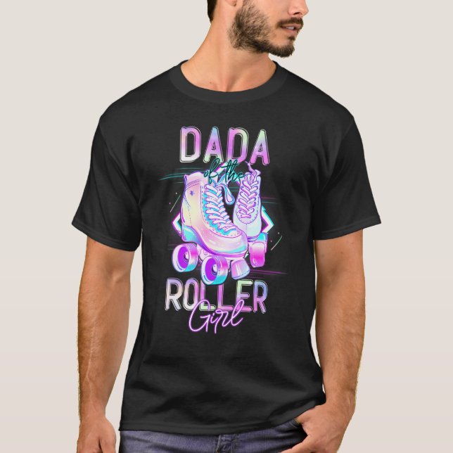 Camiseta Dada De Matchi, Cumpleaños Del Chica Roller (Anverso)