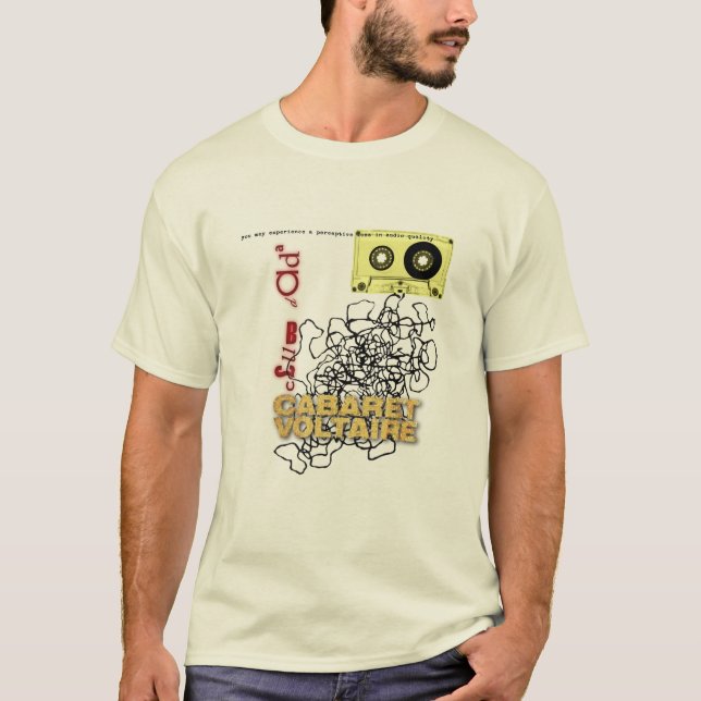 Camiseta dada del club - voltaire del cabaret (Anverso)