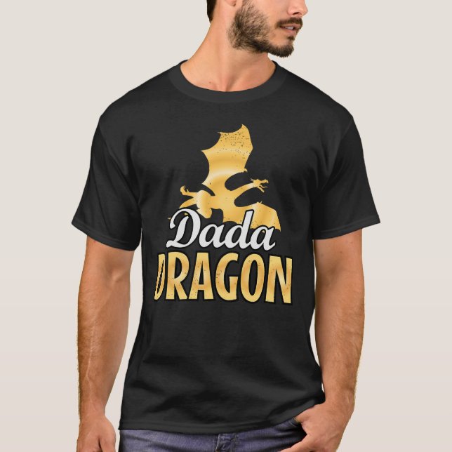 Camiseta Dada Dragon Lover Father's Day (Anverso)