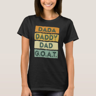 Camiseta Dada, el día del padre de los hombres, papá