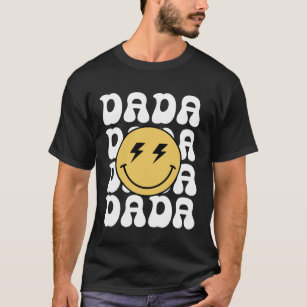 Camiseta Dada One Happy Dude Birthday Theme Family Mateo