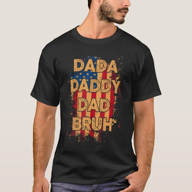 Camiseta Dadá papá papá papá papá papá de papá (Anverso)