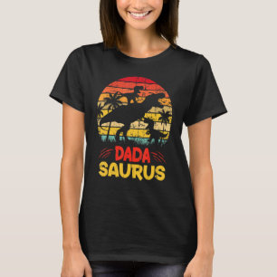 Camiseta Dada saurio Rex Dada Dinosaurio 2 Dos Niños Día de