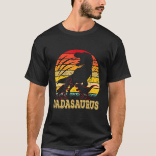 Camiseta Dada saurus Rex Dinosaur Dada 2 kids Family Matchi