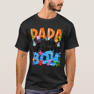 Camiseta Dada Under Sea Birthday Party Boys Ocean Sea Anima