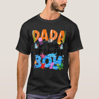 Camiseta Dada Under Sea Birthday Party Boys Ocean Sea Anima