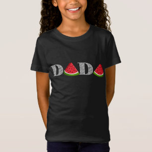 Camiseta Dadá Watermelon Funny Verano Fruto Gran Papá, Fath