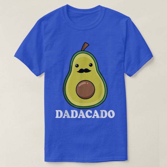 Camiseta Dadacado coincide con hombres aguacate por padre (Diseño del anverso)