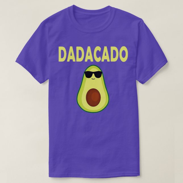 Camiseta Dadacado Funny aguacate el día del padre papá homb (Diseño del anverso)