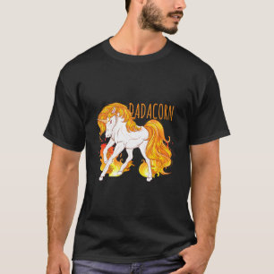 Camiseta Dadacorn Body Build Unicorn Papá Mejor Papa Nunca 