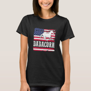 Camiseta Dadacorn Magico Rainbow Unicorn & Horse Family