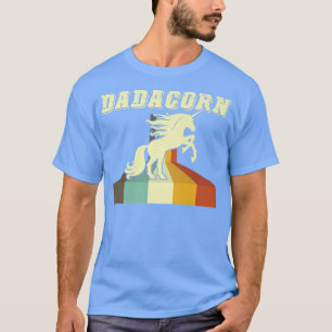 Camiseta Dadacorn Magico Rainbow Unicorn & Horse Family