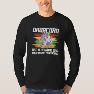 Camiseta Dadacorn Magico Rainbow Unicorn & Horse Family