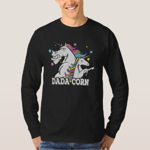 Camiseta Dadacorn Muscle Unicorn Dad Unicorn Mens
