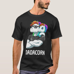 Camiseta Dadacorn Padre Daughter Unicorns