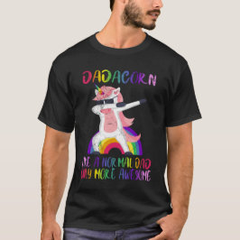 Camiseta Dadacorn Unicorn Papá Y Los Padres Nacidos
