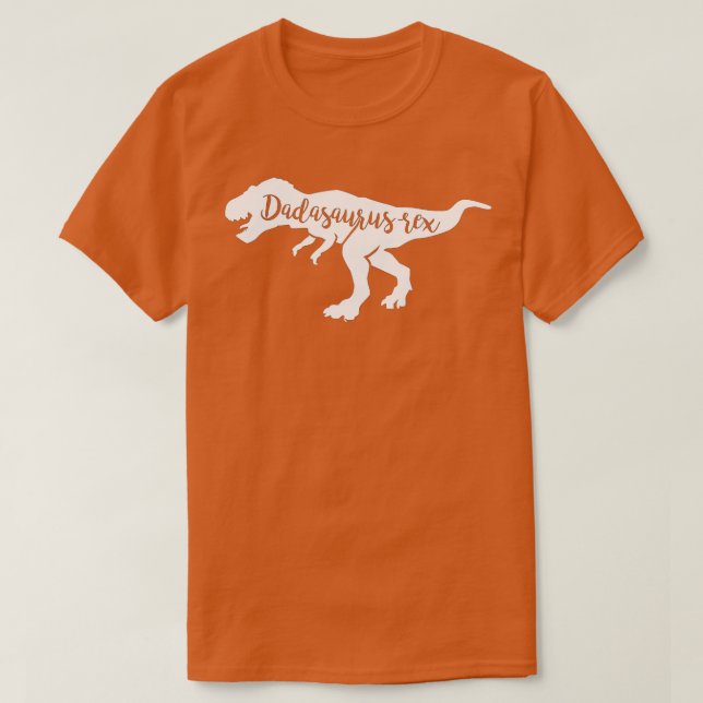 Camiseta Dadasauro Rex Funny Daddy Dinosaur (Diseño del anverso)