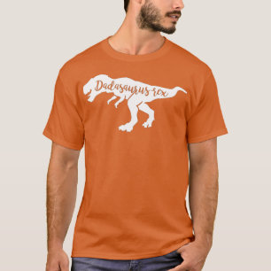 Camiseta Dadasauro Rex Funny Daddy Dinosaur