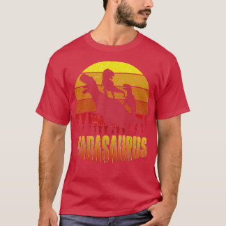 Camiseta Dadasaurus Funny Fathers Day For Papa Dad Di