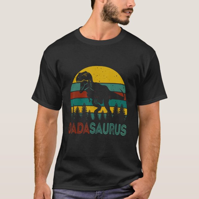 Camiseta Dadasaurus Rex Dinosaur Dada Saurus Family Matchin (Anverso)