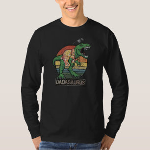 Camiseta Dadasaurus Rex Dinosaur Guay Equipo Padre