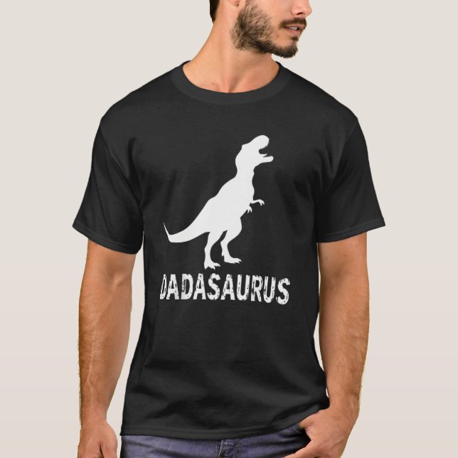 Camiseta DADASAURUS T-Rex - Perfecto para el Día d (Anverso)