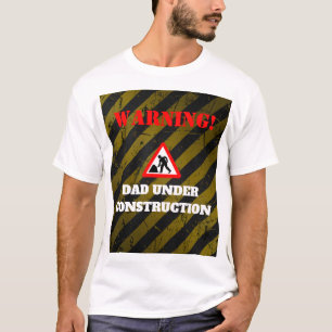 Camiseta Dadchelor Fiesta   Aviso DAD En Construcción