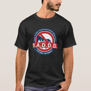 Camiseta DADDD Dads contra hijas que bailan con demócratas 