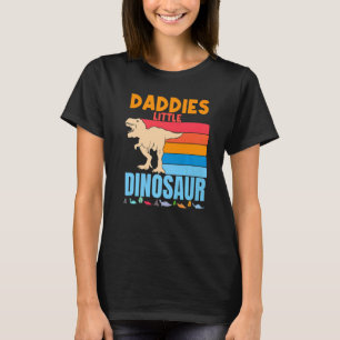 Camiseta Daddies familia de pequeños dinosaurios Trex Dad S