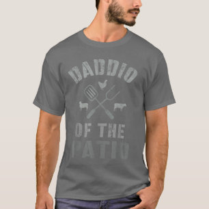 CAMISETA DADDIO DADDIO, DIVERSIÓN Y DIVERSIÓN DEL PATIO BBQ