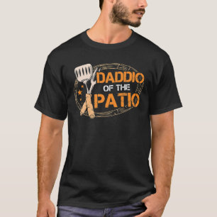 Camiseta Daddio De La Barbacoa De Barbacoa De La Sausage