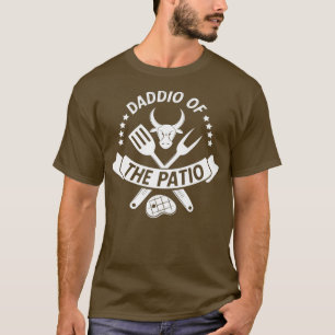Camiseta Daddio de regalo de barbacoa de papá gracioso de p