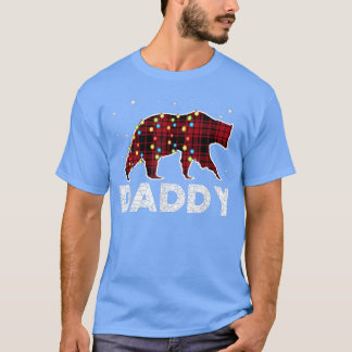 Camiseta Daddy Bear ilumina a divertidos Navidades por dive