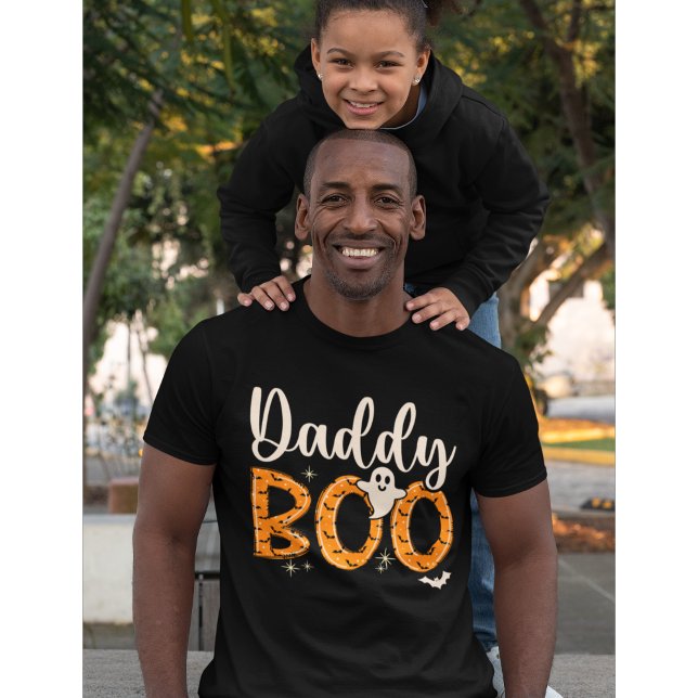 Camiseta Daddy Boo Halloween Naranja Lindo (Subido por el creador)