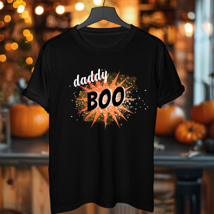 Camiseta Daddy Boo   Naranja Halloween