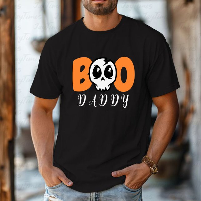 Camiseta Daddy Boo personalizado: Halloween con calavera (Subido por el creador)