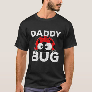 Camiseta Daddy Bug Funny Ladybug Lover Cute Dad Day