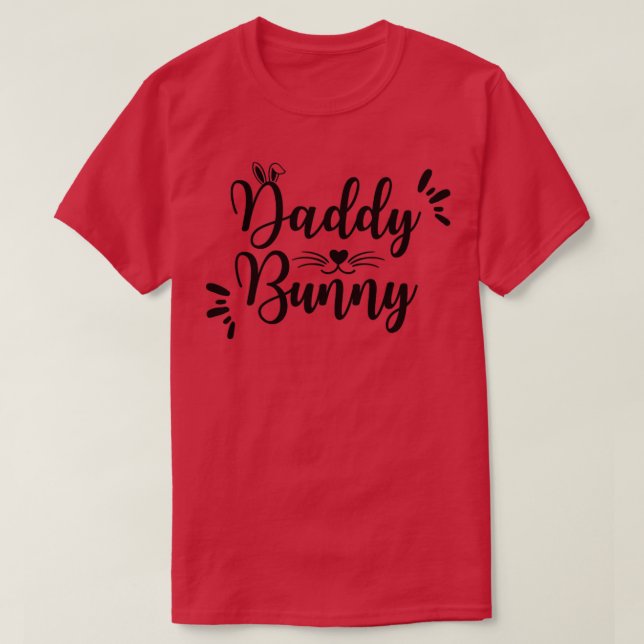 Camiseta Daddy Bunny (Diseño del anverso)