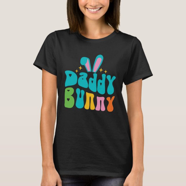 Camiseta Daddy Bunny Cute Bunny Rabbit Family Easter Day Da (Anverso)