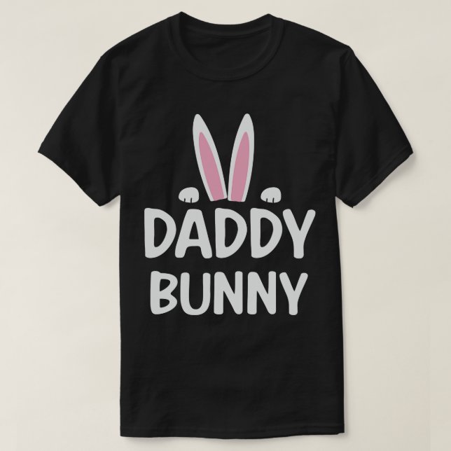 Camiseta Daddy Bunny Ears Easter Day (Diseño del anverso)