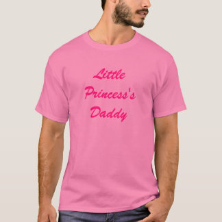 Camiseta Daddy de pequeña princesa