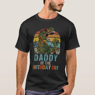 Camiseta Daddy Dinosaur Of The Birthday Boy Matching Family