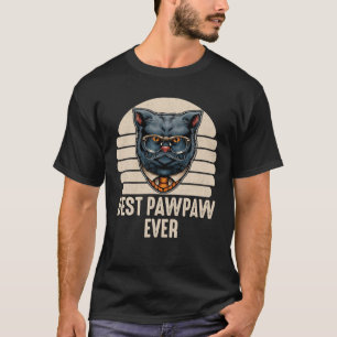 Camiseta Daddy Fathers Day Animal Best Pawpaw Ever Outfit G