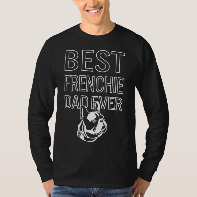 Camiseta Daddy French Bulldog Dog Christmas (Anverso)