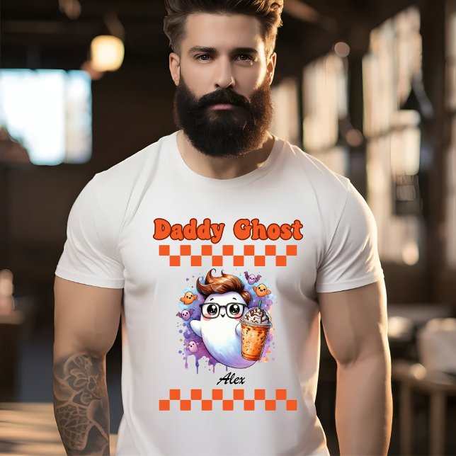 Camiseta Daddy Ghost Nombre personalizado regalo de Hallowe (Subido por el creador)