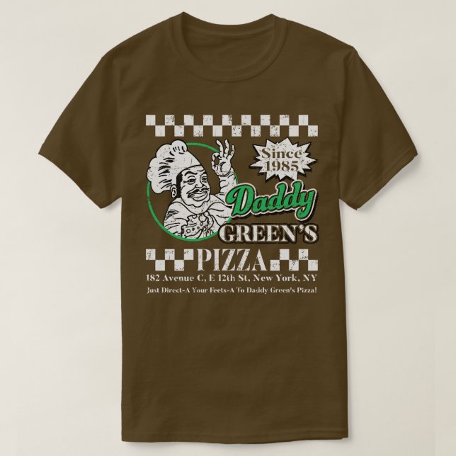 Camiseta Daddy Greens Pizza Last Dragon (Diseño del anverso)