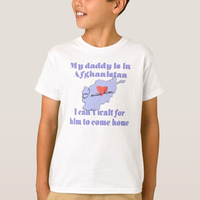 Camiseta Daddy in Afghanistan (Anverso)