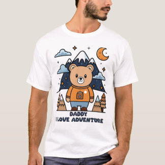 CAMISETA DADDY, ME ENCANTA LA AVENTURA