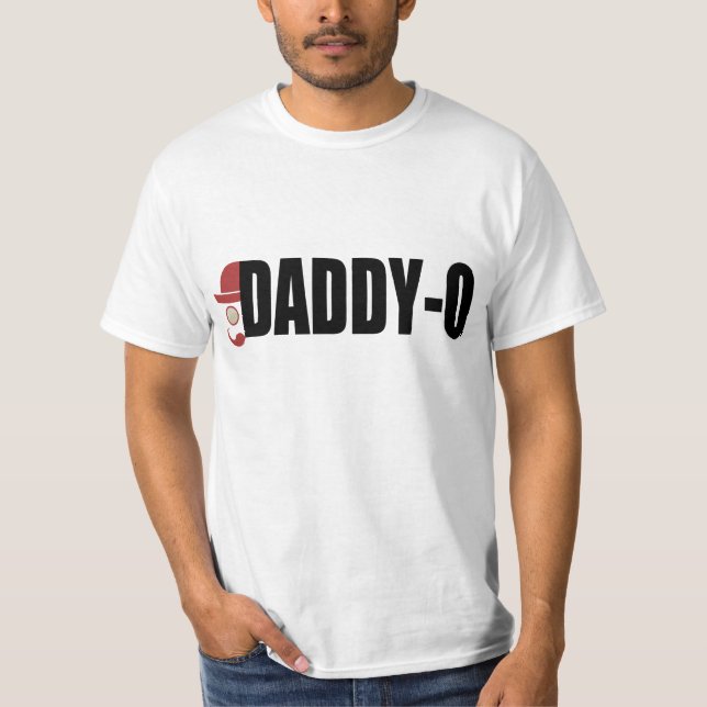 Camiseta Daddy-O Hipster Dad (Anverso)